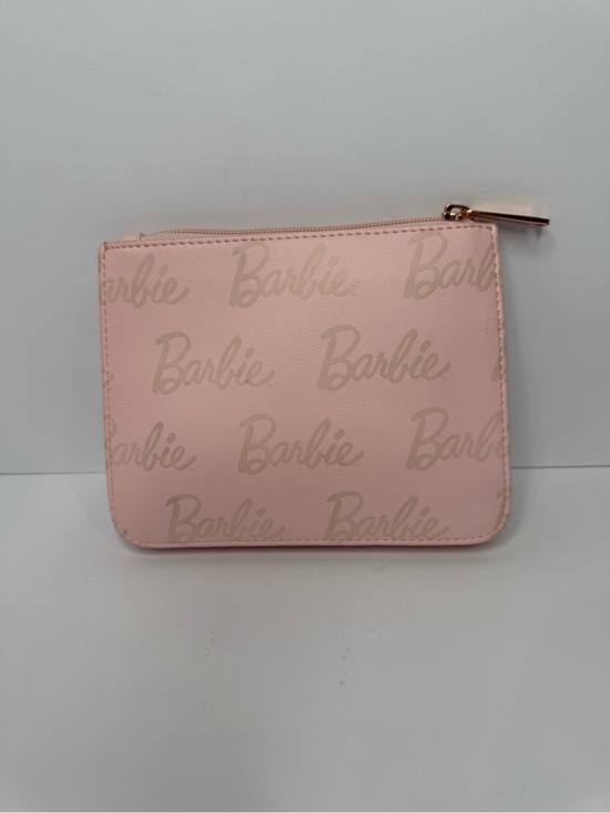 Loungefly Handbags - Loungefly Barbie Pink Logo Zip Pouch Cosmetic Bag Wallet Y2K Coquette Barbiecore